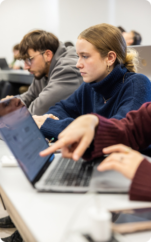 Étudiants en formation